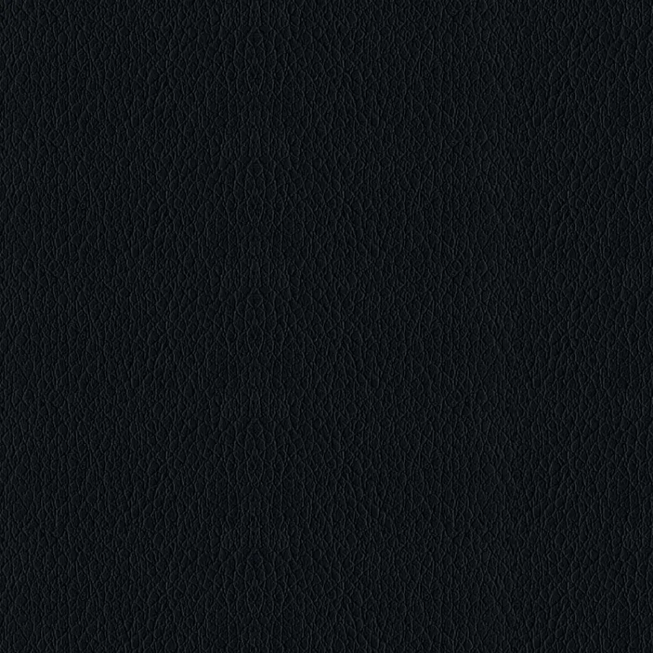 Sgabello in Ecopelle e Acciaio con Alzata a Gas Made in Italy - Lorenza Viadurini