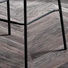 Sgabello in Tessuto e Metallo Colorato Moderno Made in Italy - Marianet Viadurini