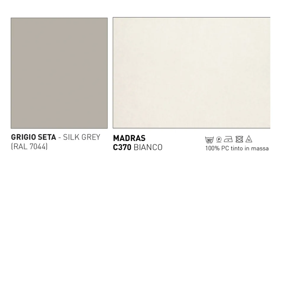 Sgabello per Esterno con Cuscini Inclusi Made in Italy - Noss by Varaschin Viadurini