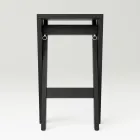 Sgabello Pieghevole e Impilabile in Frassino Massello - Write Viadurini