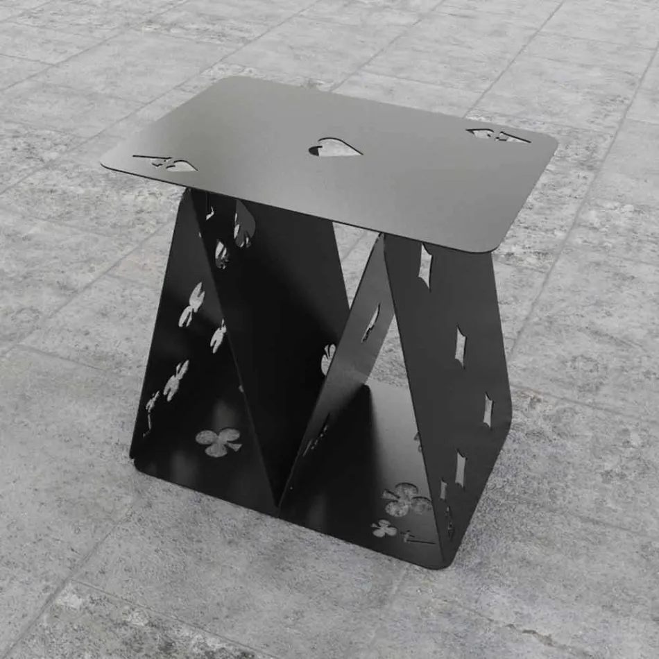 Sgabello – tavolino- portariviste ComeQuandoFuoriPiove Mabele Viadurini