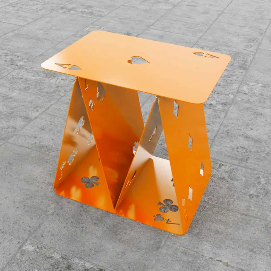 Sgabello – tavolino- portariviste ComeQuandoFuoriPiove Mabele Viadurini