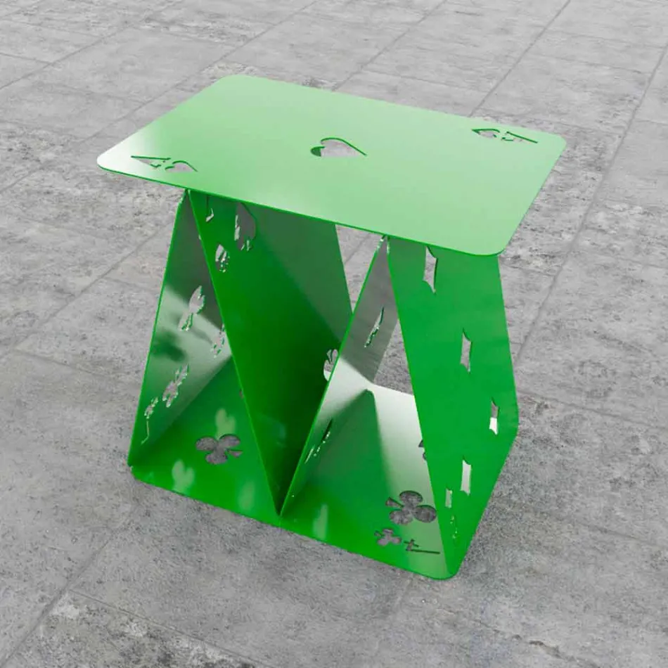 Sgabello – tavolino- portariviste ComeQuandoFuoriPiove Mabele Viadurini