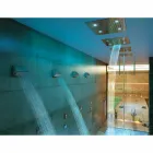 Soffione doccia con cromoterapia a due getti design moderno Dream Viadurini