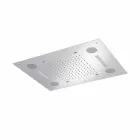 Soffione Doccia in Acciaio con Cromoterapia e Bluetooth Made in Italy - Elbo Viadurini