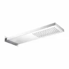 Soffione Doccia in Acciaio con Getto a Pioggia Made in Italy - Nairobi Viadurini