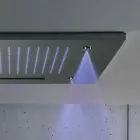 Soffione Doccia in Acciaio Inox con Cromoterapia Made in Italy - Solver Viadurini