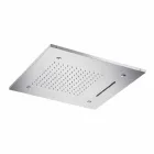 Soffione Doccia in Acciaio Inox con Cromoterapia Made in Italy - Solver Viadurini