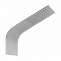 Soffione Doccia in Acciaio Slim con Getto a Pioggia Made in Italy - Vispo