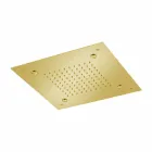 Soffione Doccia Quadrato in Acciaio Inox con Nebulizzatori Made in Italy - Selmo Viadurini