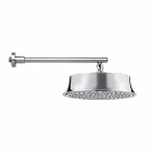 Soffione Doccia Rotondo da Parete in Ottone Stile Classico Made in Italy - Betto Viadurini