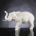 Soprammobile Artigianale a Forma di Elefante in Ceramica Made in Italy - Fante