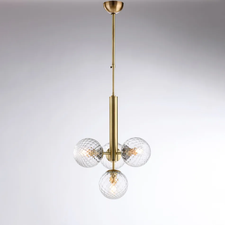 Sospensione in Ferro Made in Italy per Arredare L’interno - Como Viadurini