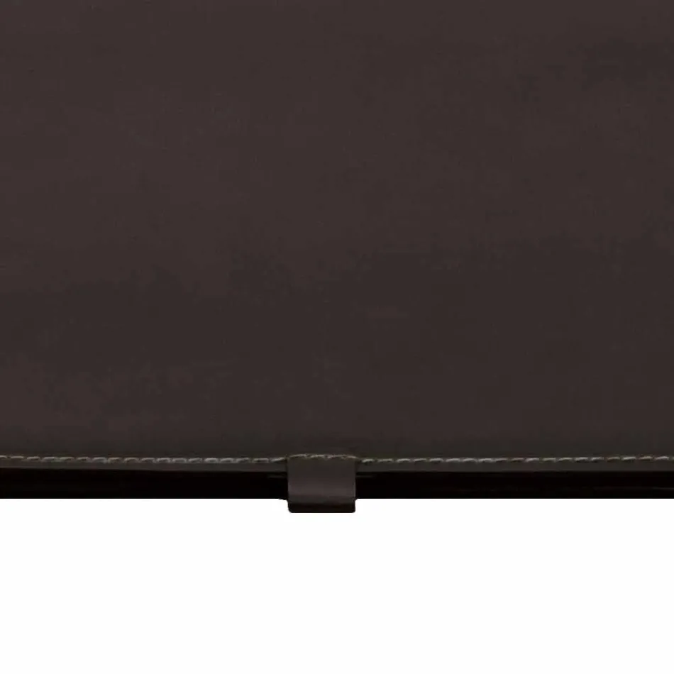 Sottomano di Design in Cuoio Rigenerato Apribile Made in Italy - Aristotele Viadurini