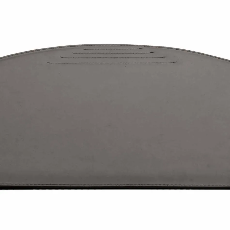 Sottomano in Cuoio Rigenerato con Cuciture Ferma Penne Made in Italy - Medea Viadurini