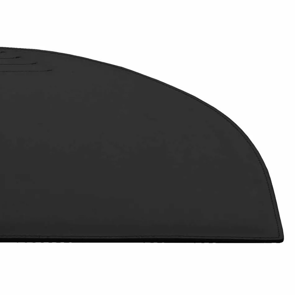 Sottomano in Cuoio Rigenerato con Cuciture Ferma Penne Made in Italy - Medea Viadurini