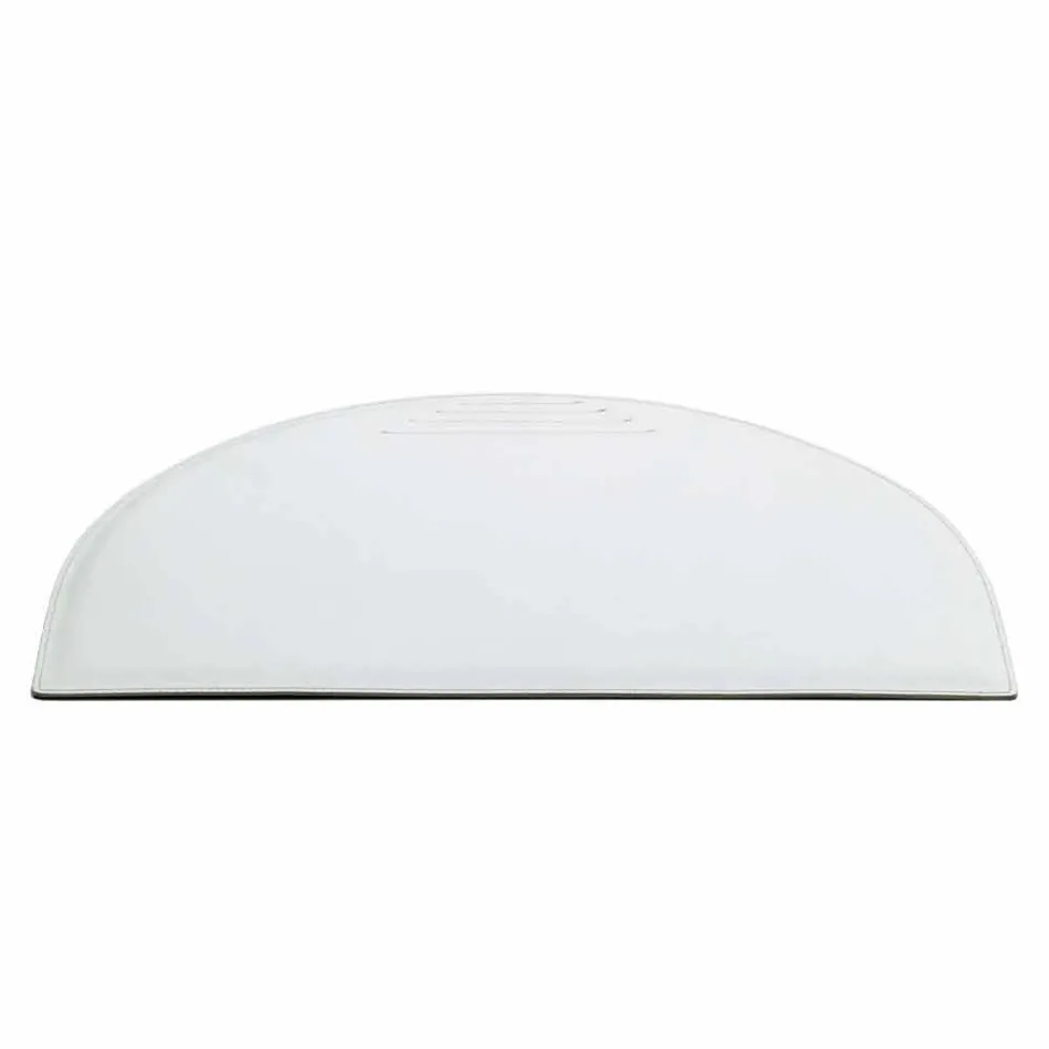 Sottomano in Cuoio Rigenerato con Cuciture Ferma Penne Made in Italy - Medea Viadurini