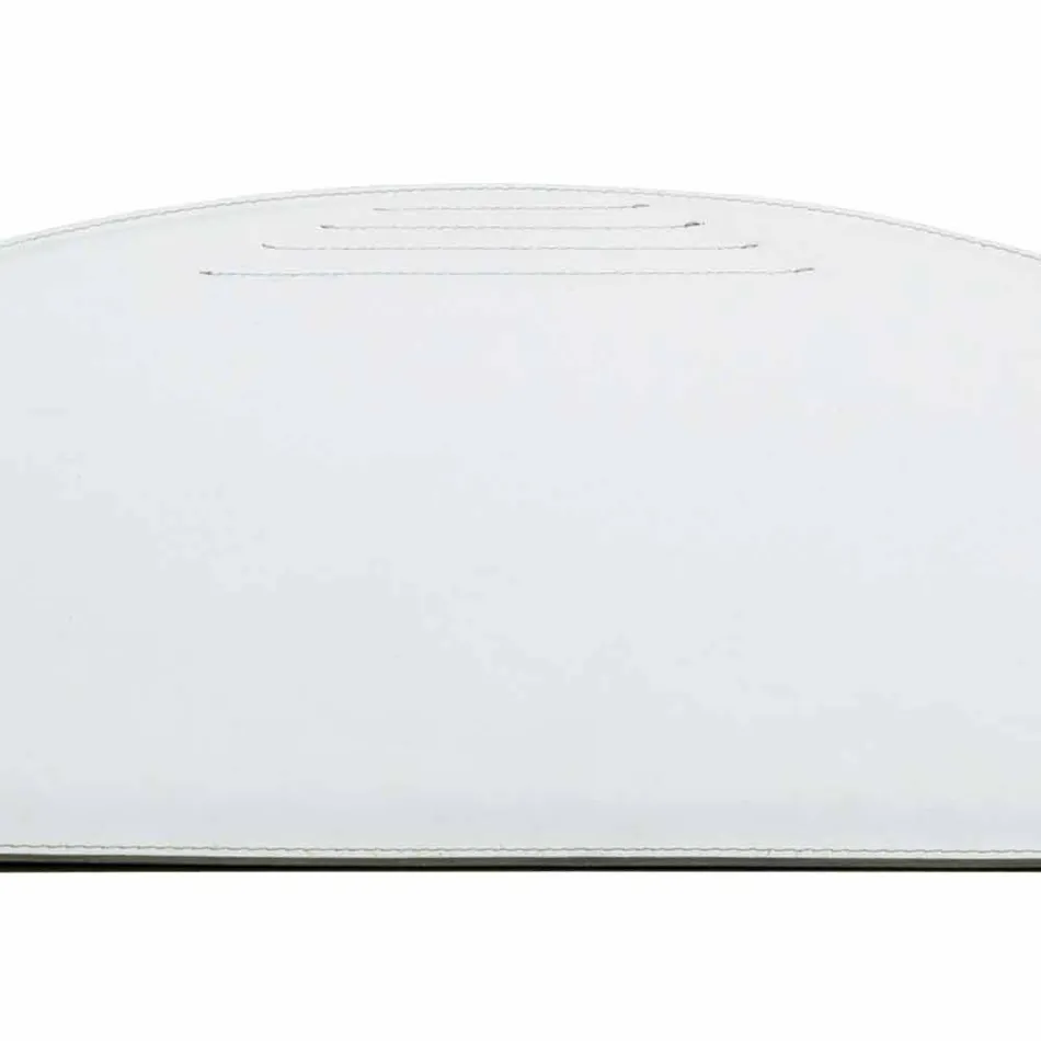 Sottomano in Cuoio Rigenerato con Cuciture Ferma Penne Made in Italy - Medea Viadurini