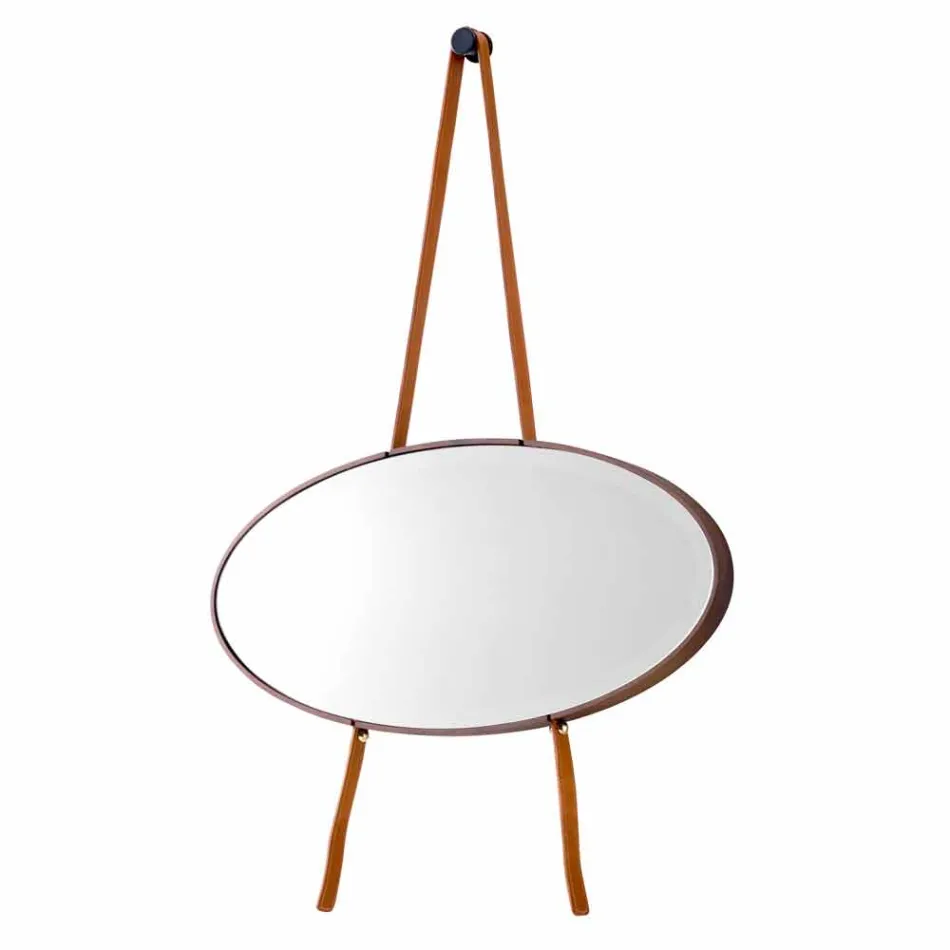 Specchiera a muro/da terra legno massello Grilli York fatta in Italia Viadurini