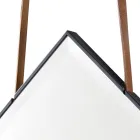 Specchiera a muro/da terra legno massello Grilli York fatta in Italia Viadurini