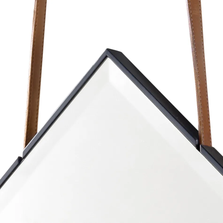 Specchiera a muro/da terra legno massello Grilli York fatta in Italia Viadurini