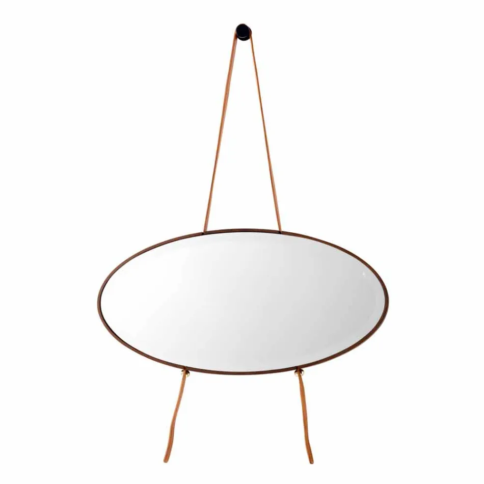 Specchiera a muro/da terra legno massello Grilli York fatta in Italia Viadurini