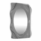 Specchiera a muro design moderno fumé Diva, made in Italy Viadurini