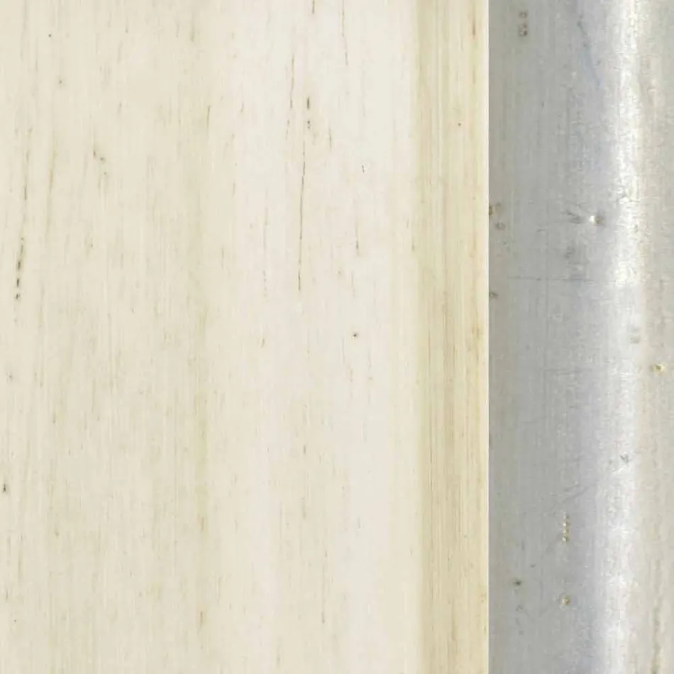 Specchiera a muro design moderno in legno a mano made in Italy Stefano Viadurini