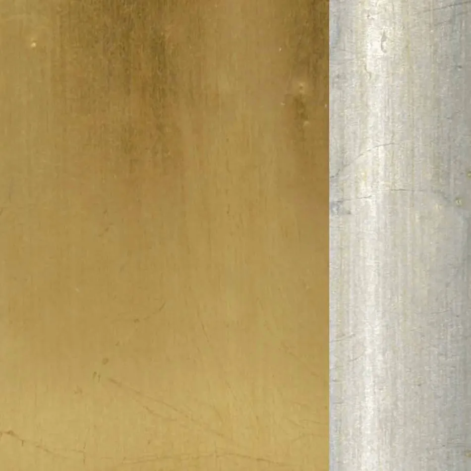 Specchiera a muro legno abete,consolle,piano mdf made Italy Gianluca  Viadurini