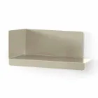 Specchiera a Parete e 3 Mensole in Metallo Colorate a Destra o Sinistra - Noelle Viadurini