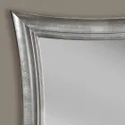 Specchiera a parete legno rettangolare fatta a mano made Italy Sandro Viadurini