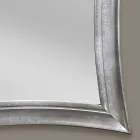 Specchiera a parete legno rettangolare fatta a mano made Italy Sandro Viadurini