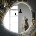 Specchiera con Retroilluminazione Led Reversibile Made in Italy - Talk