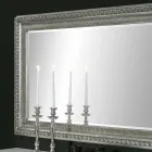 Specchiera da muro legno a mano design moderno made in Italy Claudio Viadurini