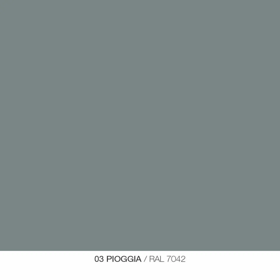 Specchiera da Parete con Mensola in Metallo in Vari Colori Design Moderno - Hera Viadurini