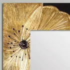 Specchiera da parete di design a doppia elle fatta in Italia Daiano Viadurini