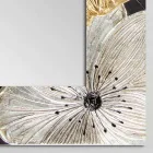 Specchiera da parete di design a doppia elle fatta in Italia Daiano Viadurini