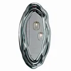 Specchiera da Parete in Cristallo Specchio Made in Italy - Pescara Viadurini