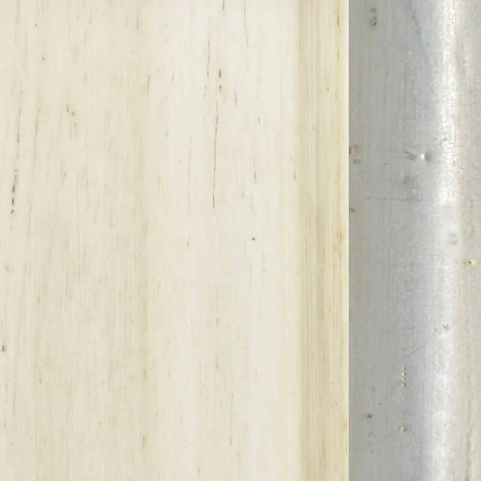 Specchiera da parete in legno moderna fatta in Italia a mano Piera Viadurini