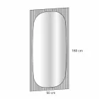 Specchiera da Parete Moderna con Specchio Color Bronzo Made in Italy – Bandolero Viadurini