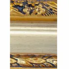 Specchiera da parete moderna in legno di abete fatta in Italia Armando Viadurini