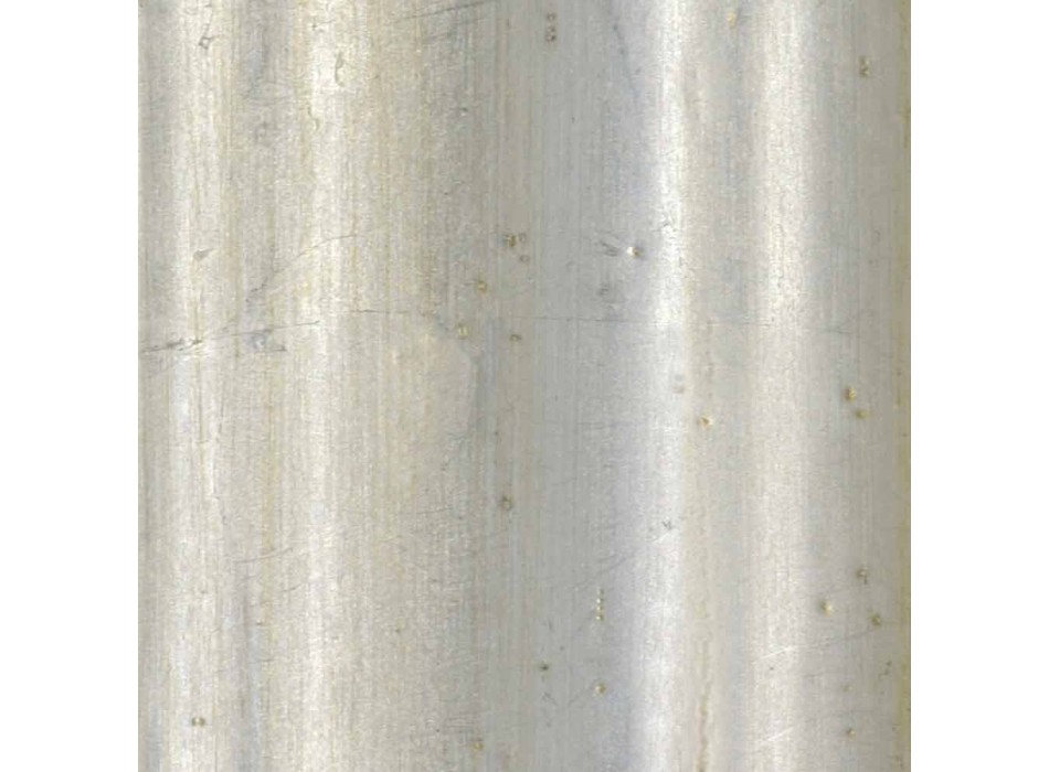 Specchiera da parete realizzata a mano legno abete made Italy Alessio Viadurini