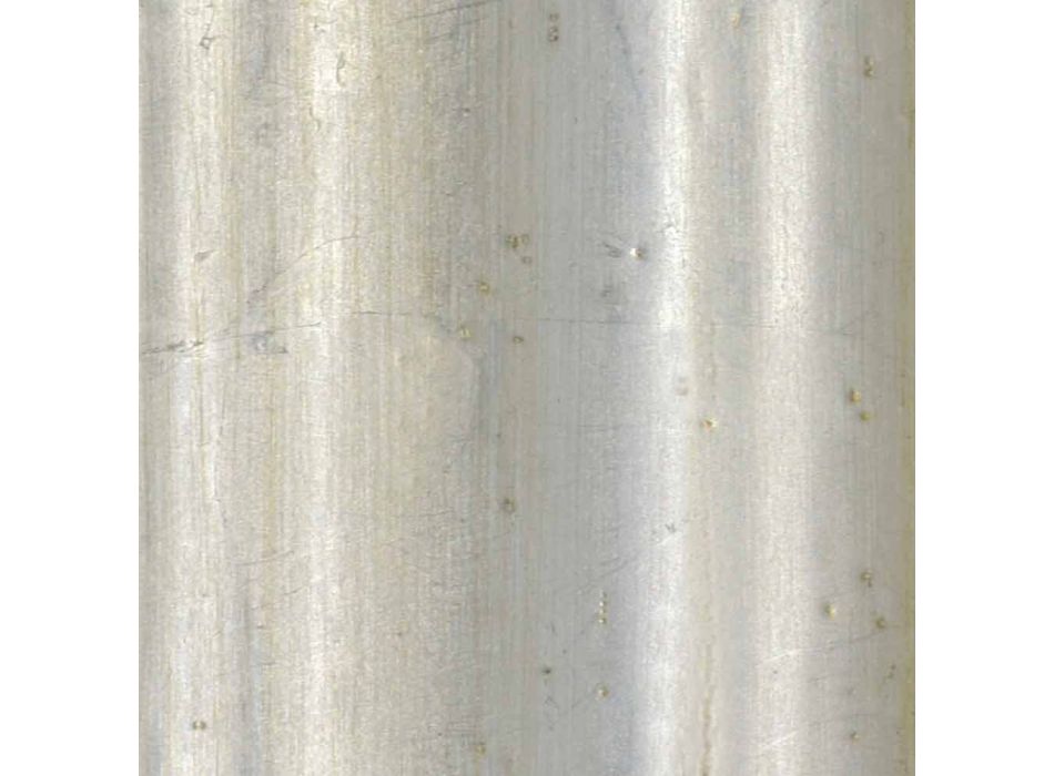 Specchiera da terra legno abete con piedistallo fatta in Italia Jonni Viadurini