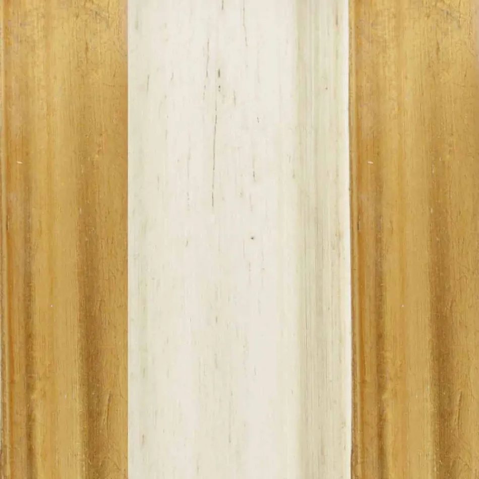 Specchiera da terra legno abete con piedistallo fatta in Italia Jonni Viadurini