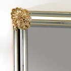 Specchiera da terra/ muro di design, cornice in legno Luti, 96x196 cm Viadurini