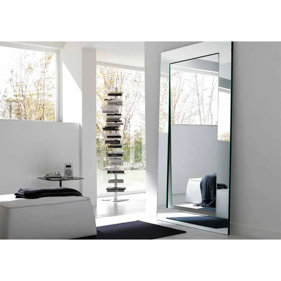 Specchiera da Terra Rettangolare di Design Moderno Made in Italy - Salamina  Viadurini