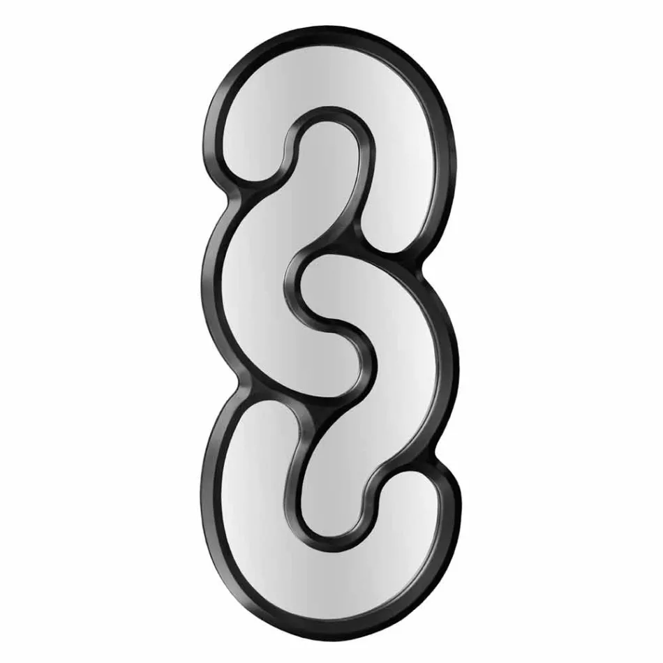 Specchiera di design da parete fatta a mano in Italia Teo Viadurini