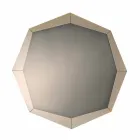 Specchiera di Design in Finitura Cristallo Specchiato Made in Italy - Bolina Viadurini