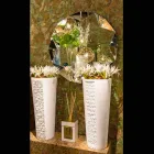 Specchiera moderna a muro dal design tridimensionale Diamond Viadurini