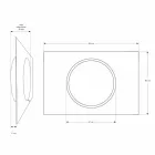 Specchio Bagno da Parete con Illuminazione LED - Dotta Viadurini